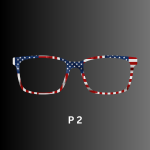 Patriotic Red, White, and Blue Toppers - Compatible with Pair wear