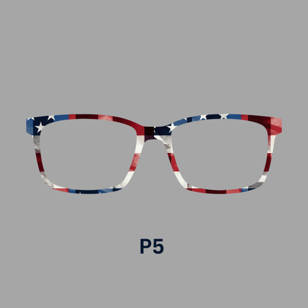 Patriotic Red, White, and Blue Toppers - Compatible with Pair wear