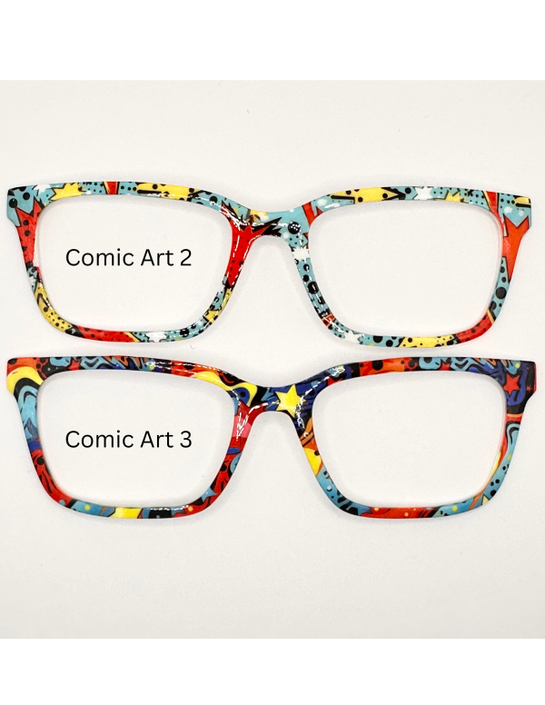 Comic Pop Art Toppers - Compatible with Pair wear
