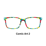 Comic Pop Art Toppers - Compatible with Pair wear