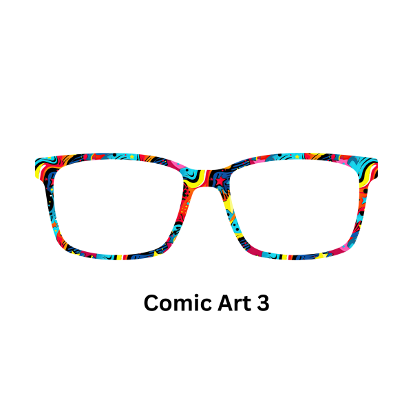 Comic Pop Art Toppers - Compatible with Pair wear