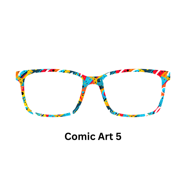 Comic Pop Art Toppers - Compatible with Pair wear