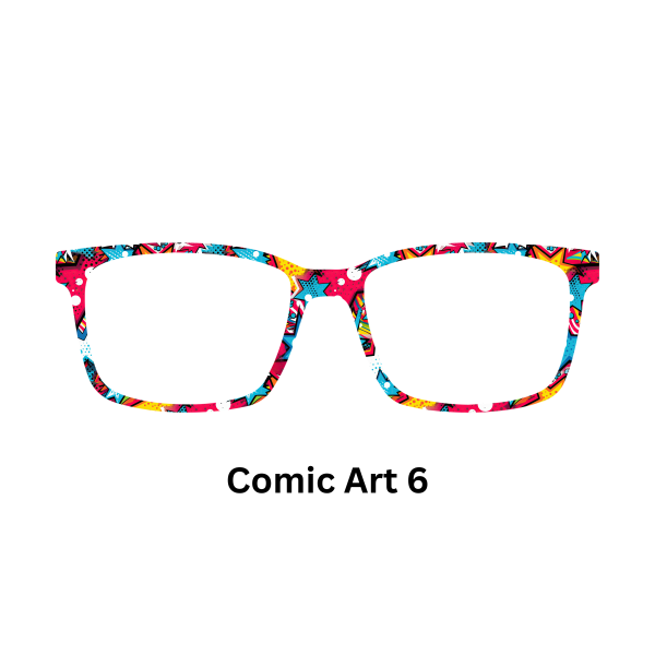 Comic Pop Art Toppers - Compatible with Pair wear