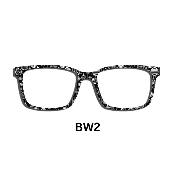 Black & White Christmas Toppers  - Compatible with Pair wear