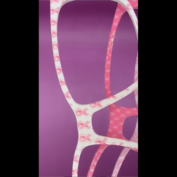 Breast - Cancer Awareness Toppers - Pair wear