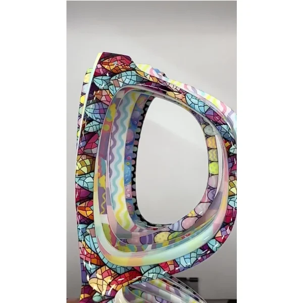 Easter Stained Glass Toppers