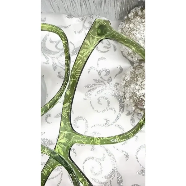 Green Christmas Toppers