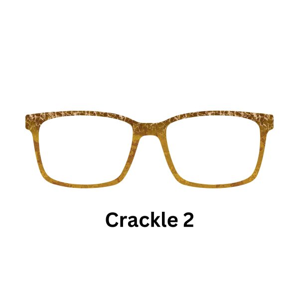 Fall Pumpkin Spice Crackle Ombre Toppers