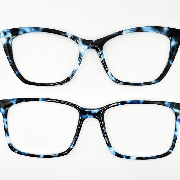 Tortoiseshell Toppers-Blue