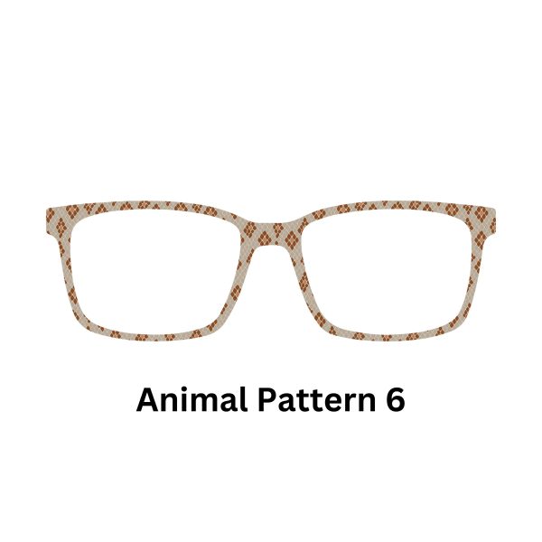 Safari Animals Pattern Toppers