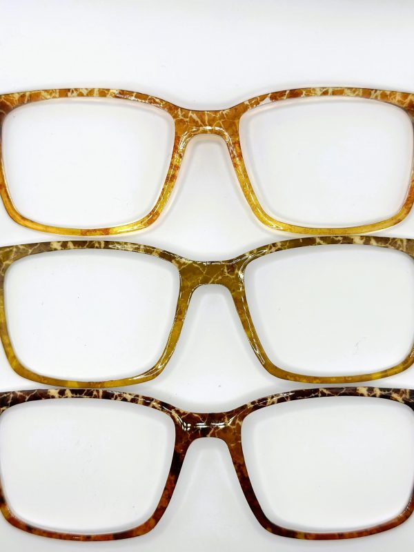 Fall Pumpkin Spice Crackle Ombre Toppers