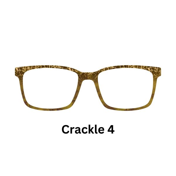 Fall Pumpkin Spice Crackle Ombre Toppers