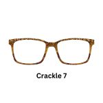 Fall Pumpkin Spice Crackle Ombre Toppers