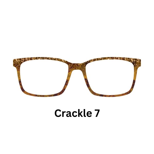 Fall Pumpkin Spice Crackle Ombre Toppers