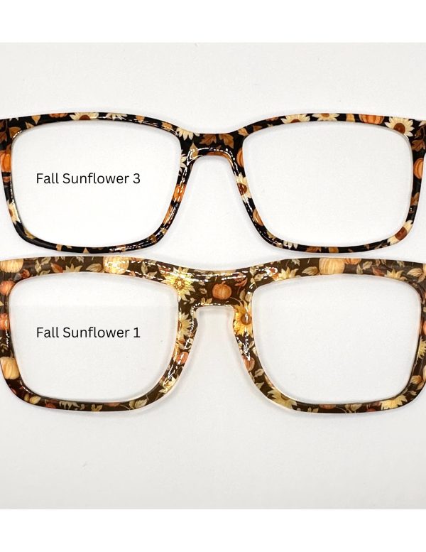 Fall Sunflower Toppers - Compatible Pair wear- Autumn Designs