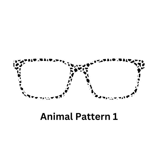 Safari Animals Pattern Toppers