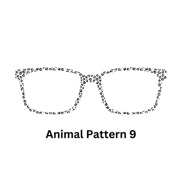 Safari Animals Pattern Toppers