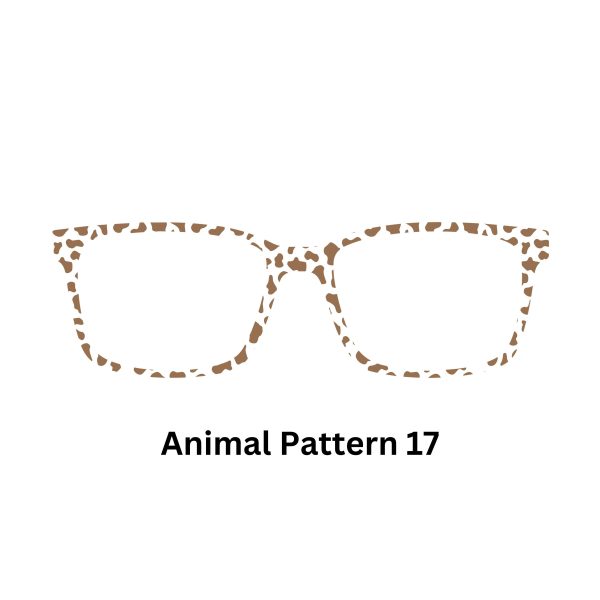 Safari Animals Pattern Toppers