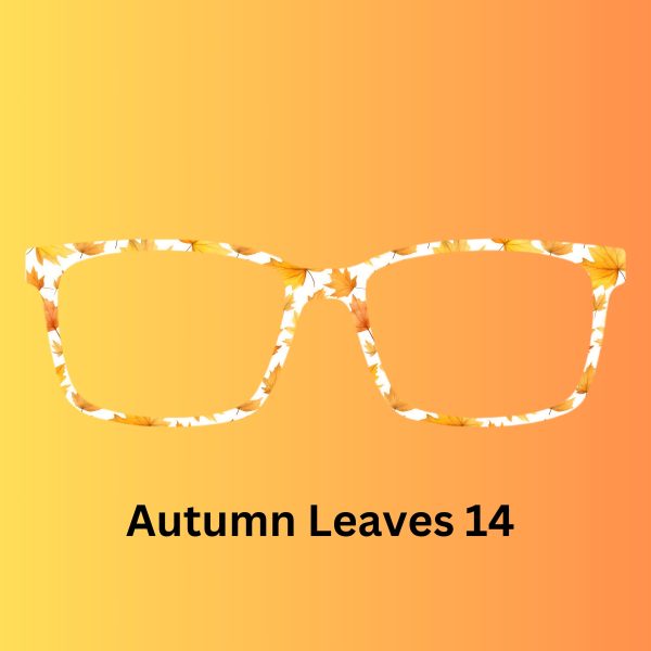 Autumn Leaves Toppers- Fall Pair