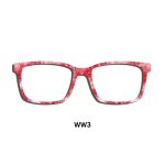 Watercolor-Cherry-Red-Snowflakes Toppers - Compatible Pair Wear