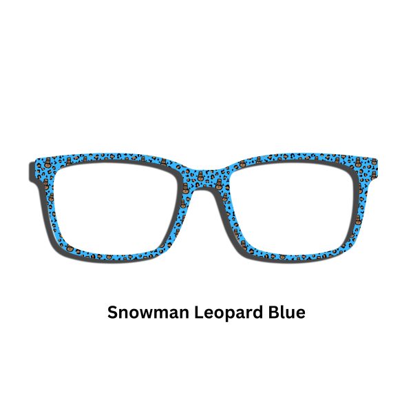 Reindeer-Snowman Leopard Toppers - Compatible with Pair wear