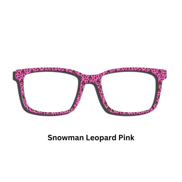 Reindeer-Snowman Leopard Toppers - Compatible with Pair wear