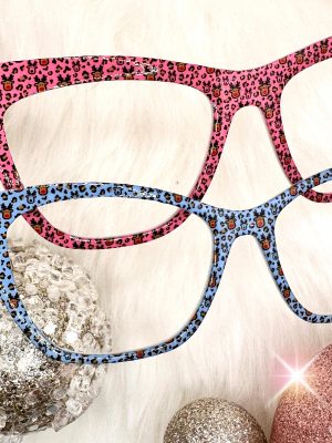 Reindeer-Snowman Leopard Toppers - Compatible with Pair wear