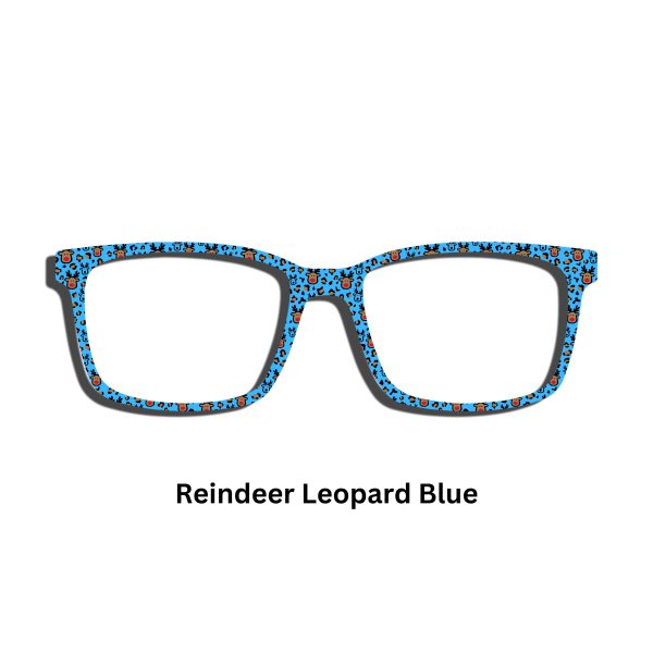 Reindeer-Snowman Leopard Toppers - Compatible with Pair wear