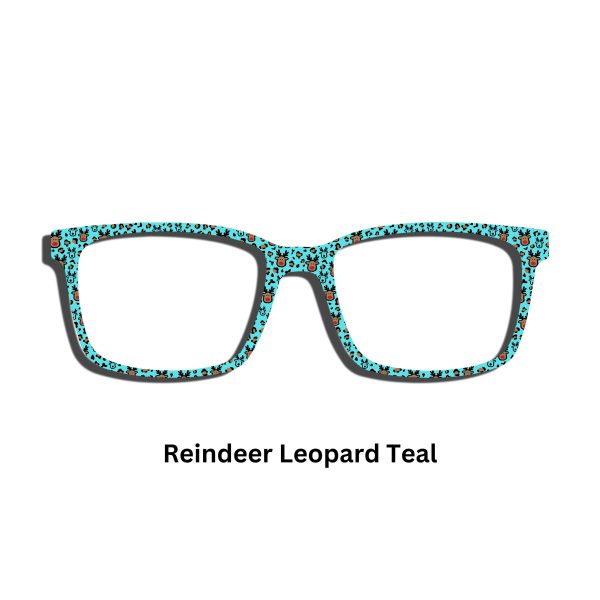 Reindeer-Snowman Leopard Toppers - Compatible with Pair wear