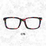 Neon Floral Christmas Holiday Toppers