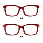 Red Plaid Valentines Toppers