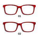 Red Plaid Valentines Toppers