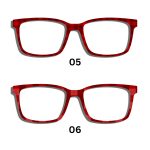 Red Plaid Valentines Toppers