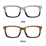 Safari Animal Patterns Half-Rim Toppers