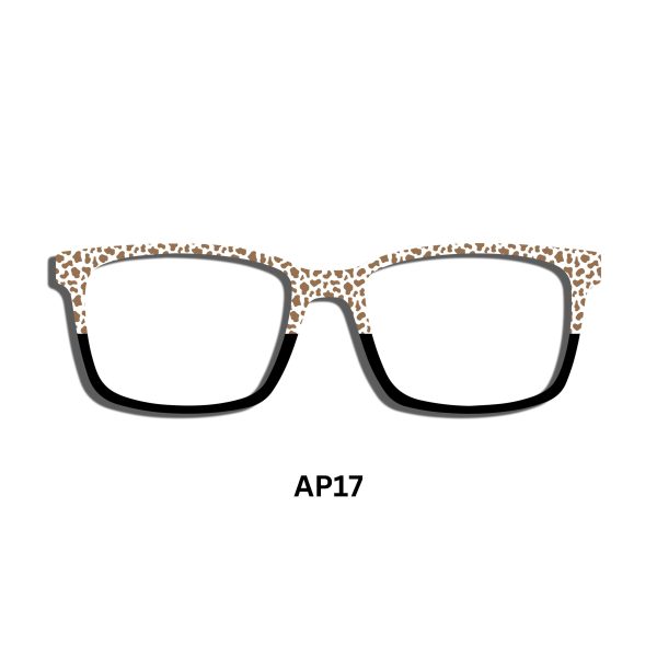 Safari Animal Patterns Half-Rim Toppers