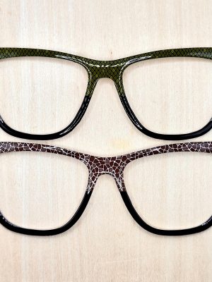 Safari Animal Patterns Half-Rim Toppers