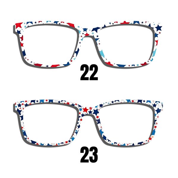 Patriotic Red, White, and Blue Toppers - Part 2