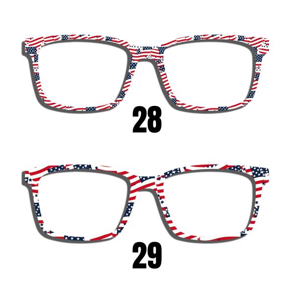 Patriotic Red, White, and Blue Toppers - Part 2