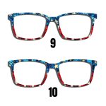 Patriotic Stain Glass Toppers