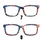 Patriotic Stain Glass Toppers