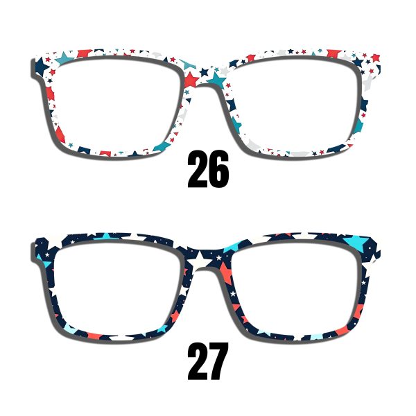 Patriotic Red, White, and Blue Toppers - Part 2