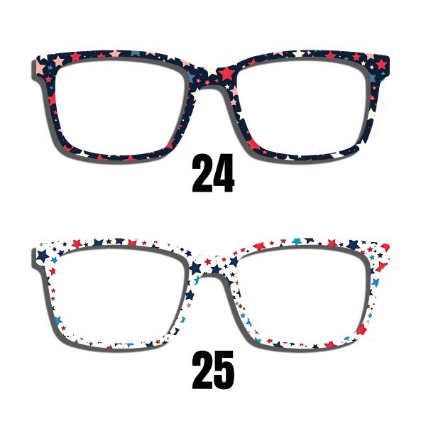 Patriotic Red, White, and Blue Toppers - Part 2