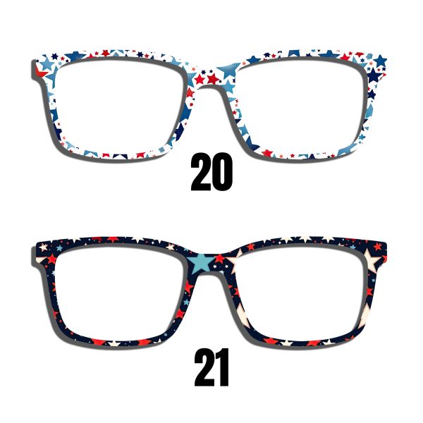 Patriotic Red, White, and Blue Toppers - Part 2