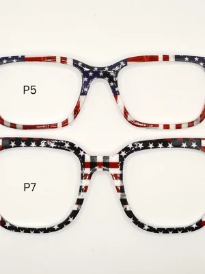 Patriotic Red, White, and Blue Toppers - Compatible with Pair wear