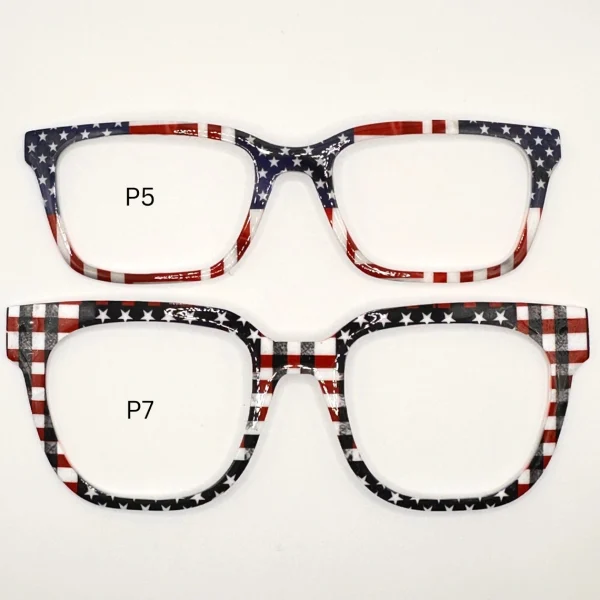 Patriotic Red, White, and Blue Toppers - Compatible with Pair wear