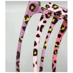 Pink Leopard Toppers